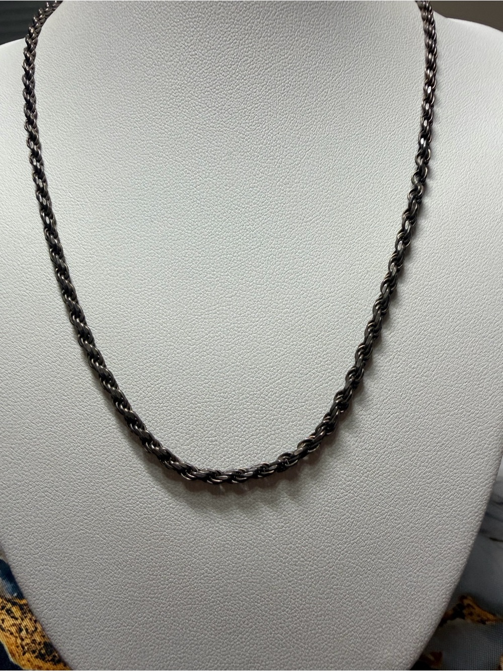 Vintage Sterling Silver Italy necklace